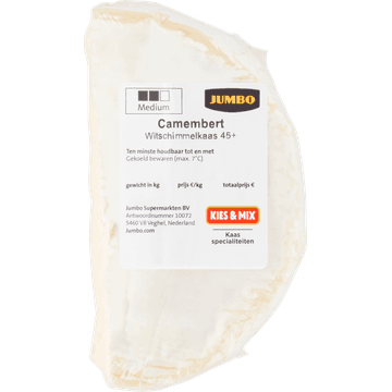 Jumbo Camembert Witschimmelkaas 45+ ca. 120g