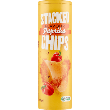 Stacked Flavour Paprika Chips 170 g
