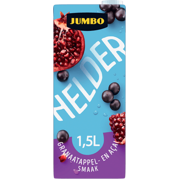 Jumbo Helder Granaatappel- en Açai Smaak 1,5 L