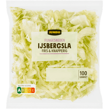 Jumbo Fijngesneden IJsbergsla 100 g