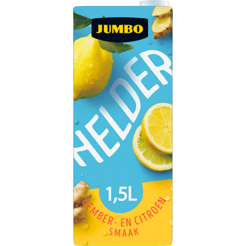 Jumbo Helder Gember- en Citroen Smaak 1,5 L