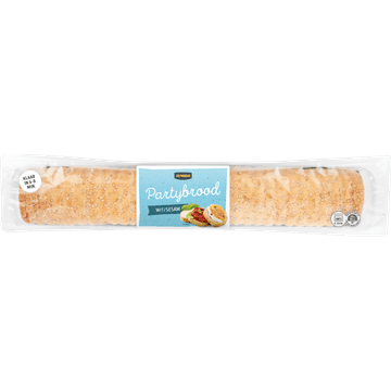 Jumbo Partybrood Wit-Sesam 200 g