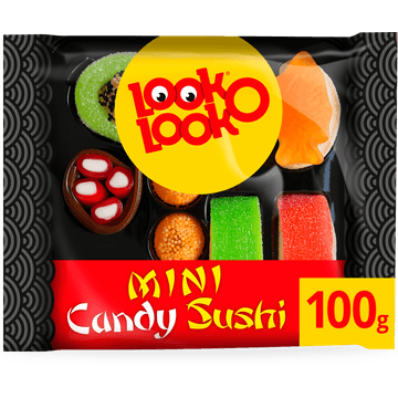 Look-O-Look Snoep Mini Sushi 100g