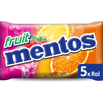 Mentos Fruit Vegan 5-pack