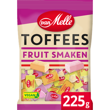 Van Melle Fruittoffees 225 g