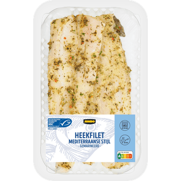 Jumbo Heekfilet Mediterraanse Stijl Gemarineerd 210 g