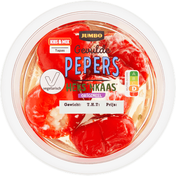 Jumbo Gevulde Pepers Heks'nkaas 120 g
