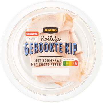 Jumbo Rolletje Gerookte Kip met Roomkaas met Zoete Peper 80 g