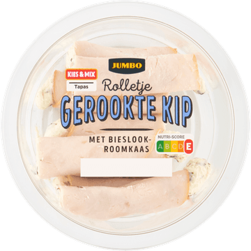 Jumbo Rolletje Gerookte Kip met Bieslookroomkaas 80 g