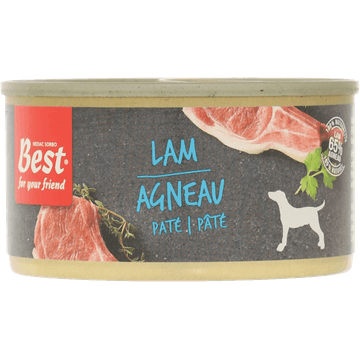 Best For Your Friend Maaltijd met Lam voor honden (95 gram)