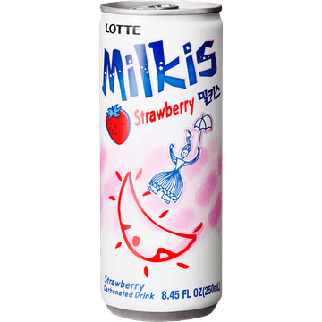 LOTTE Milkis Frisdrank Aardbei 250ml