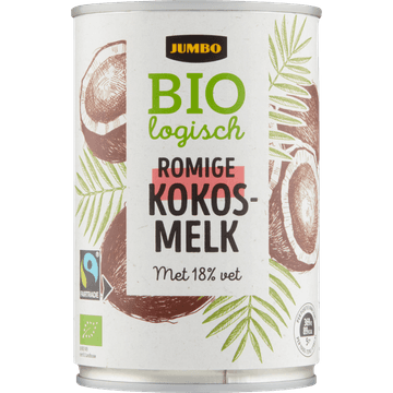 Jumbo Biologisch Romige Kokosmelk 400ML