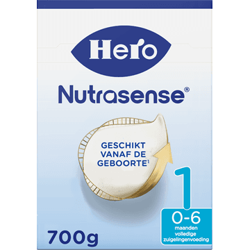 Hero Nutrasense 1 0-6 Maanden Volledige Zuigelingenvoeding 2 x 350 g