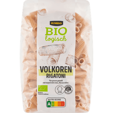 Jumbo Biologisch Volkoren Rigatoni 500 g