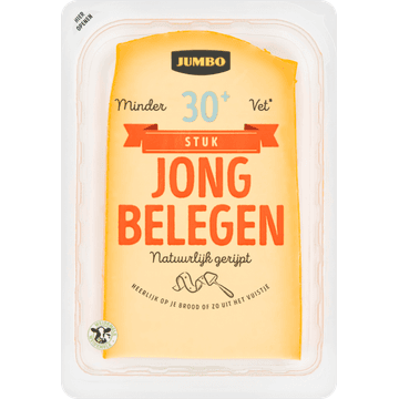 Jumbo Jong Belegen Kaas 30+ Stuk 455 g