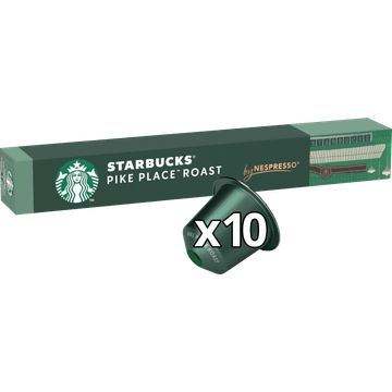Starbucks® by Nespresso® Pike place Lungo 10 Koffiecups