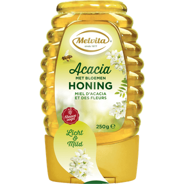 Melvita Acacia met Bloemen Honing Licht & Mild 250 g