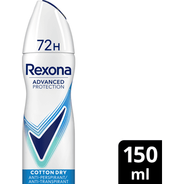 Rexona Women Advanced Protection Anti-Transpirant Spray Cotton Dry 150 ml