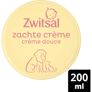 Zwitsal Zachte Crème Baby 200 ml