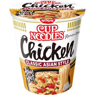 Nissin Cup Noodles Asian Style Soup Tasty Chicken 63 g