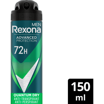 Rexona Advanced Protection Anti-Transpirant Deodorant Spray Quantum Dry 150 ml