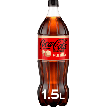 Coca-Cola Zero Sugar Vanilla Frisdrank 1,5 L