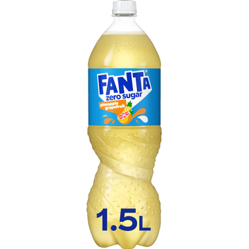 Fanta Zero Sugar Pineapple Grapefruit 1,5 L