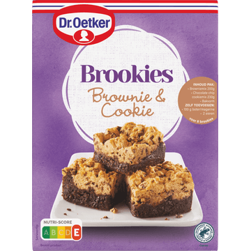 Dr. Oetker Brookies brownie & cookie mix 430 g
