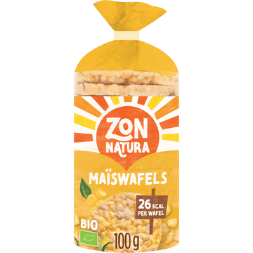 Zonnatura Bio Maïswafels 100 g