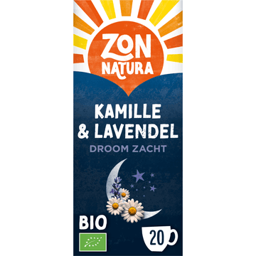 Zonnatura Bio Kamille & Lavendel Droom Zacht 20 Zakjes 30 g