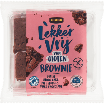 Jumbo Brownie Glutenvrij 140 g