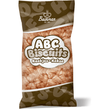 BACHMAN Biscuit ABC 600g