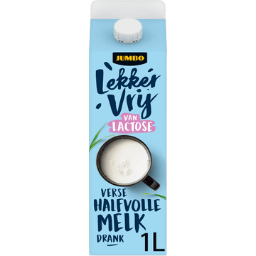 Jumbo Verse Lactosevrije Halfvolle Melk 1L