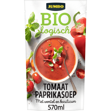 Jumbo Biologisch Tomaat Paprikasoep 570ML