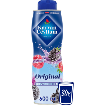 Karvan Cévitam Bosvruchten Original Siroop, 600 ml