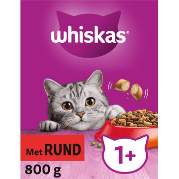 Whiskas Adult Kattenbrokken Rund doos 800 g