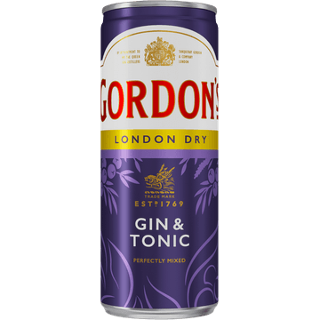 Gordon's - London Dry Gin & Tonic - 250ML