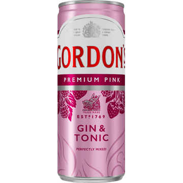 Gordon's - Premium Pink Gin & Tonic - 250ML