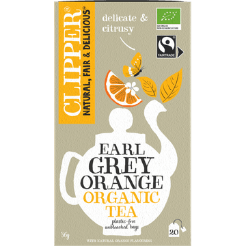 Clipper Earl Grey Orange Organic Tea 20 Zakjes 36 g