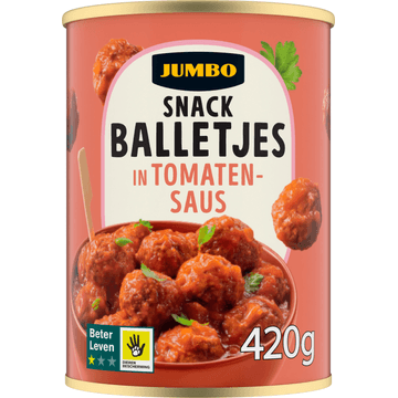 Jumbo Snackballetjes in Tomatensaus 420 g