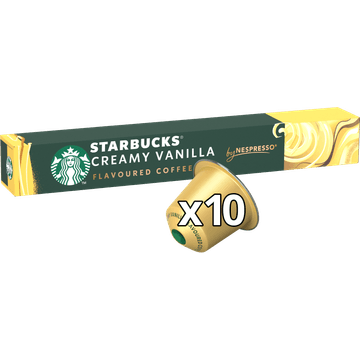 Starbucks® by Nespresso® Creamy Vanilla 10 Koffiecups