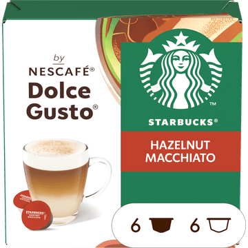 Starbucks by Nescafé Dolce Gusto Hazelnootsmaak Macchiato 123 g
