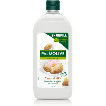 Palmolive Naturals Melk & Amandel Vloeibare Handzeep 750ml Refill