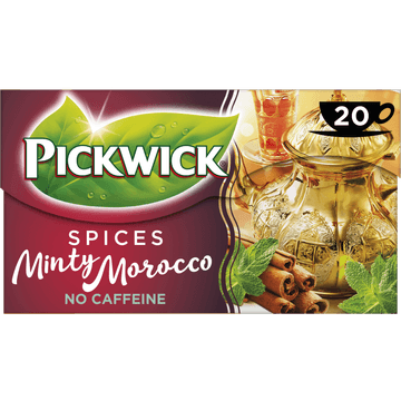 Pickwick Spices Minty Morocco Kruiden Thee 20 Stuks