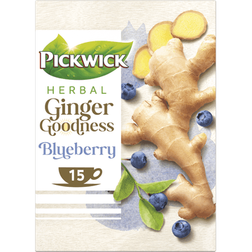 Pickwick Ginger Goodness Blueberry Kruidenthee