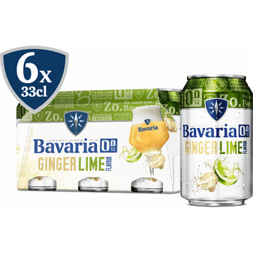 Bavaria 0.0% Ginger Lime 6x330ML