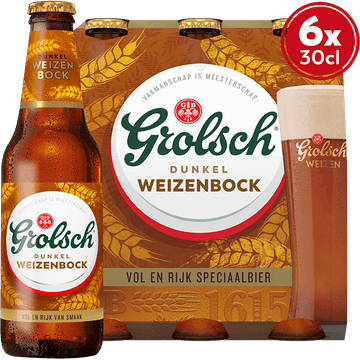 Grolsch Weizenbock 6x330ML