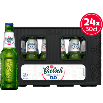 Grolsch - 0.0% Alcoholvrij - Krat - 24 x 300ML