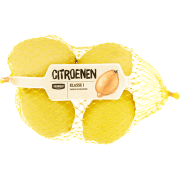 Jumbo Citroenen verpakt 4 stuks