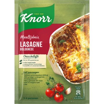Knorr Lasagne Bolognese Maaltijd Mix 67g